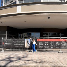 You’ve seen the signs, now come see for yourself!  We’re gearing up for our Open House event on April 3rd with fun activities, great food, and a chance for you to meet our team! Don’t just drive by, stop in and see what Tower701 is all about! Stay tuned f a person standing outside of a sign